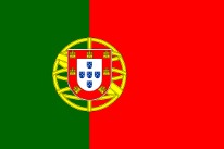 Die portugisische Flagge.